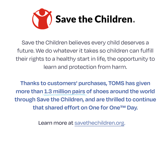 Save the Children - Button