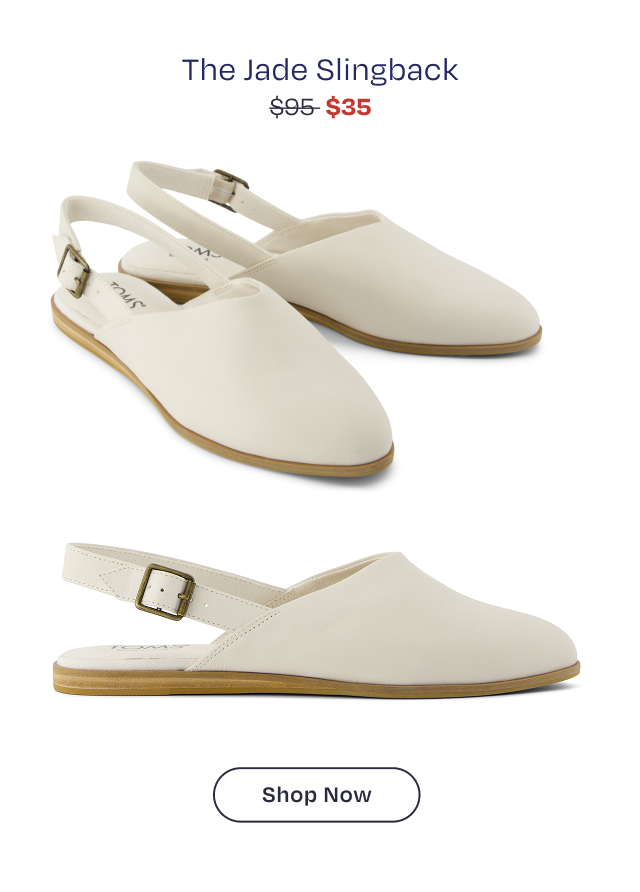 Shop Jade Slingback Flat - Button