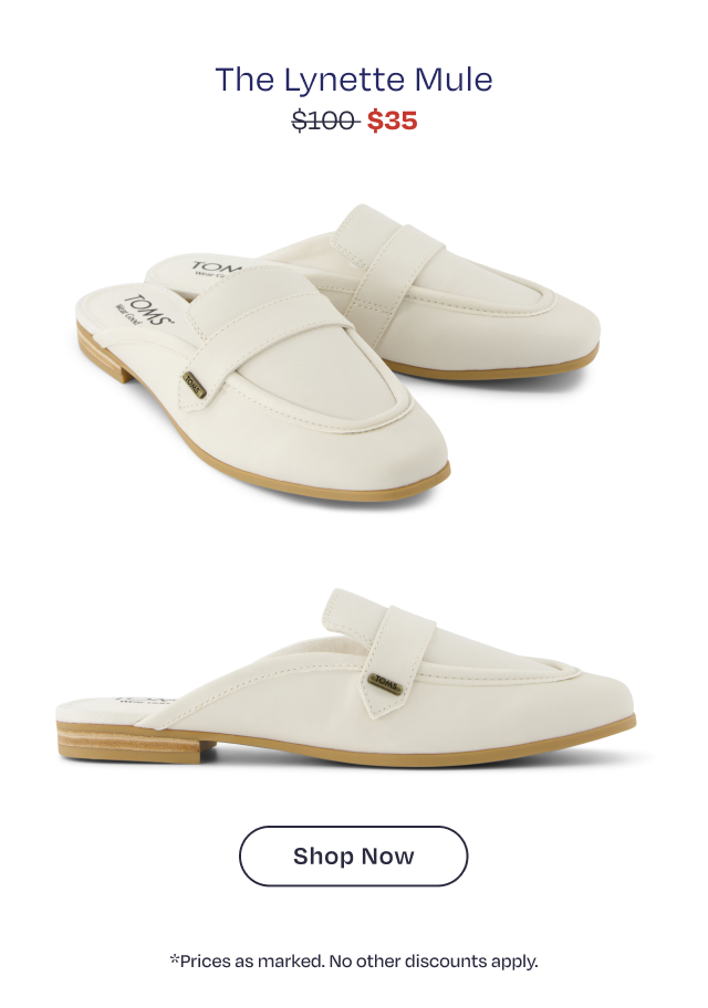 Shop Lynette Mule - Button