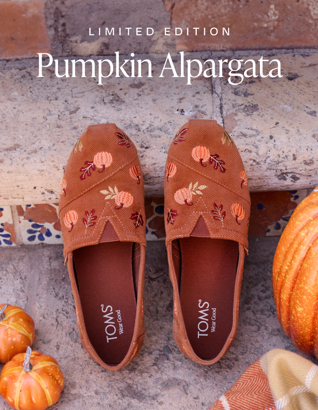 Limited Edition Pumpkin Alpargata - Image