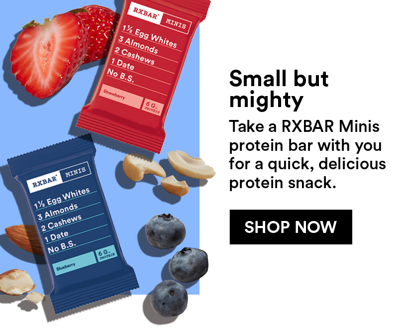 RXBAR Flavors In Two Sizes? Count Us In? - RXBAR Whole Food Protein Bar