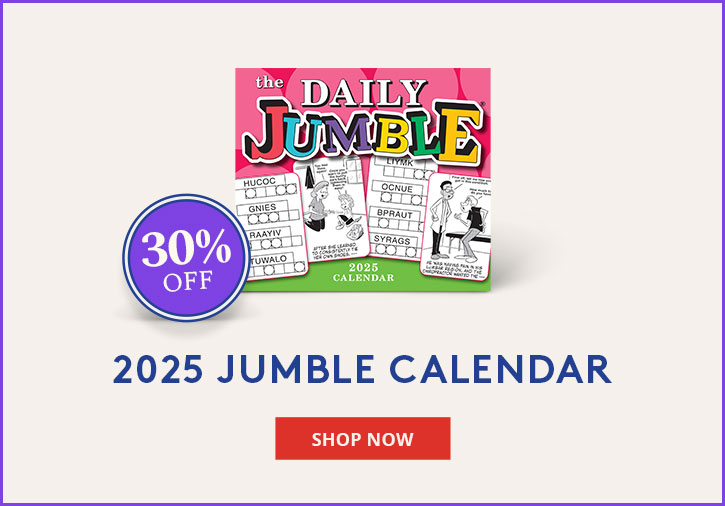 Jumble Calendar