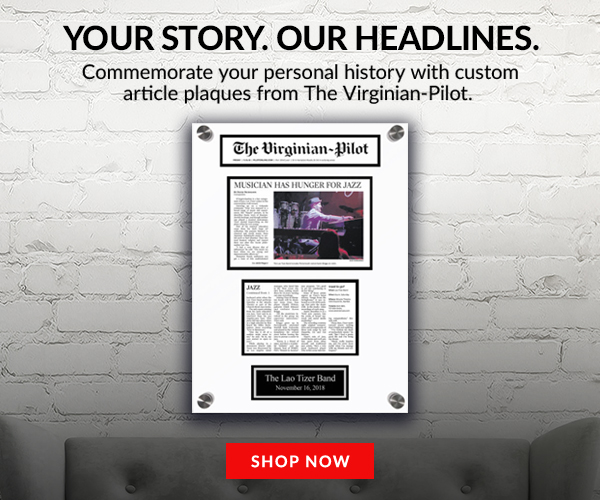 Virginian Pilot Article Plaques