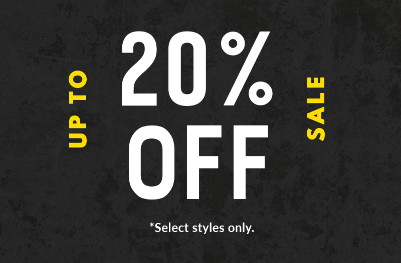 Up to 20% OFF Sale