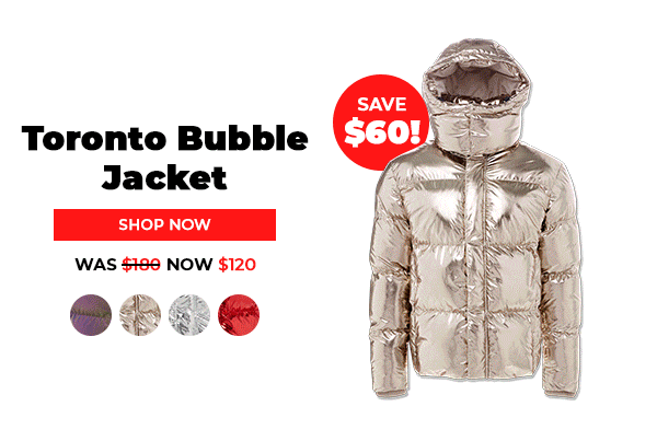 Toronto Bubble Jacket | Shop Now