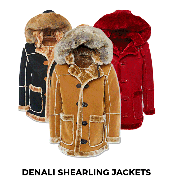 Denali Shearling Jackets