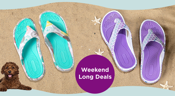 Weekend Long Deals; Flip Flops Image
