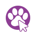 Click for Paws Logo