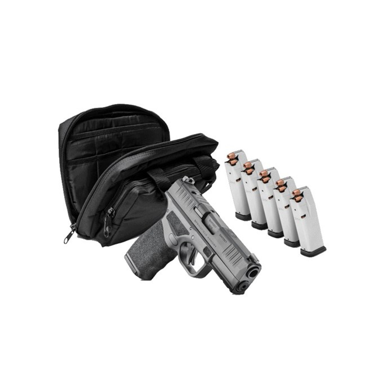 Springfield Armory Hellcat Pro OSP Gear Up Pack. 9mm 3.7" Barrel 17-Rounds 5 Mags w/ Bag