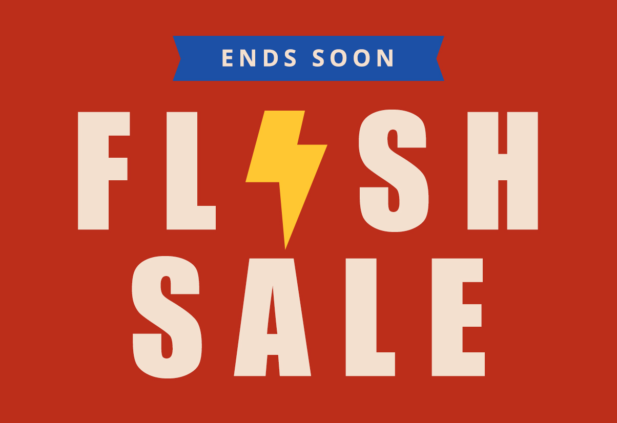 Flash Sale Ends Soon