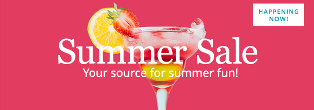 Summer Sale. Your source for summer fun!