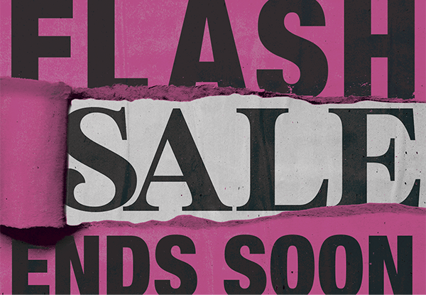 Flash Sale Ends Soon