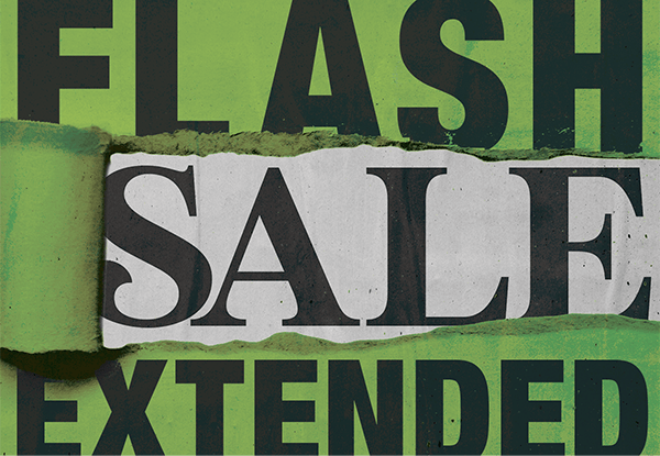 Flash Sale Extended