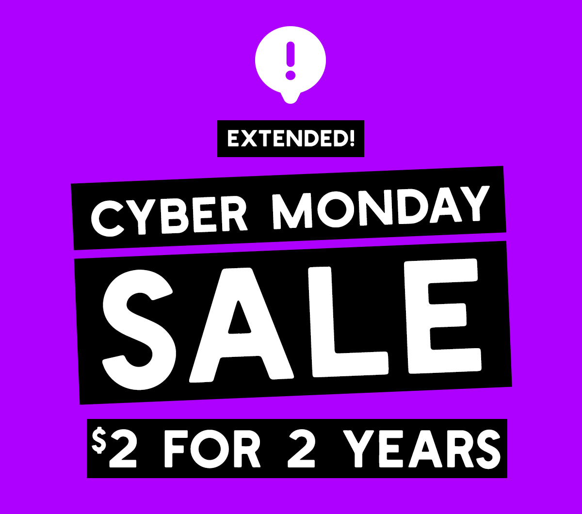 Cyber Monday Sale