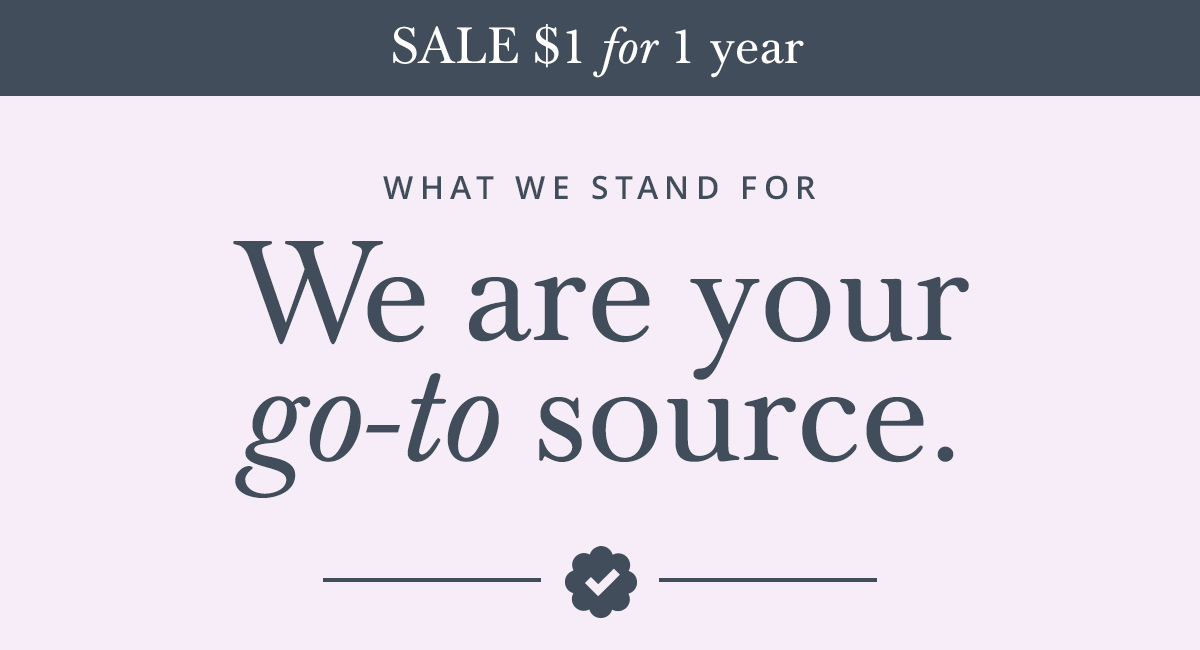 What We Stand For
