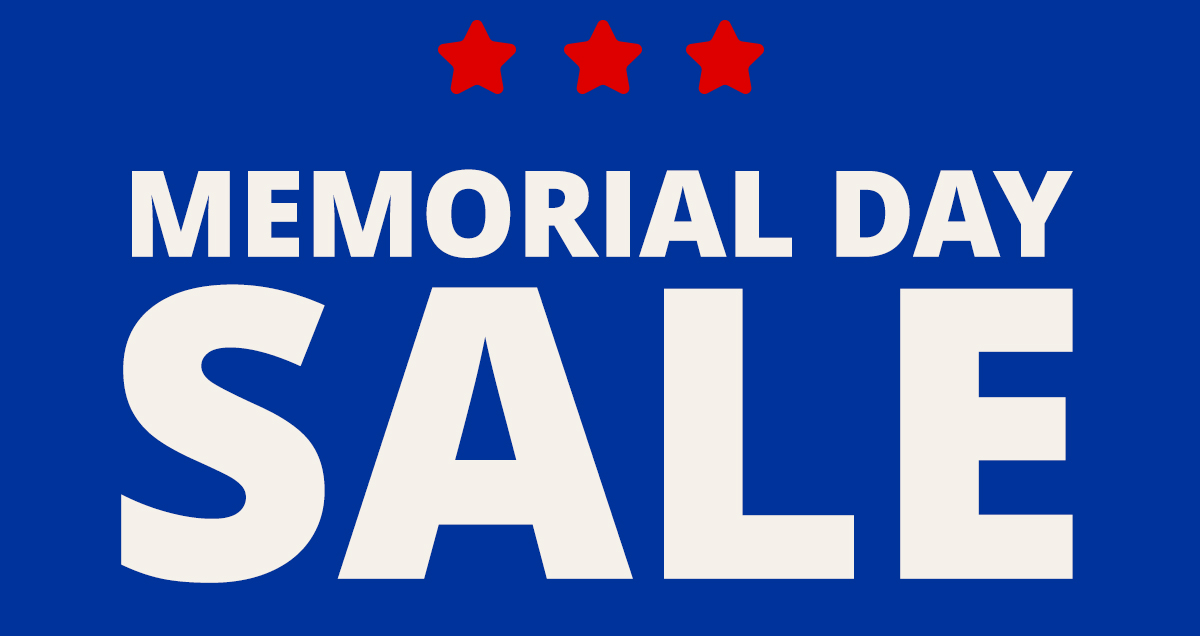 Memorial Day Sale