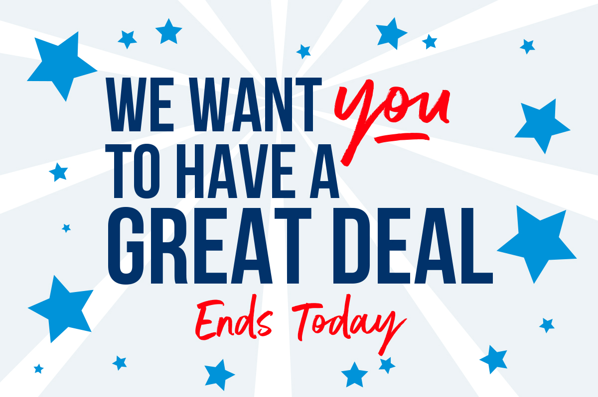 Presidents' Day Sale