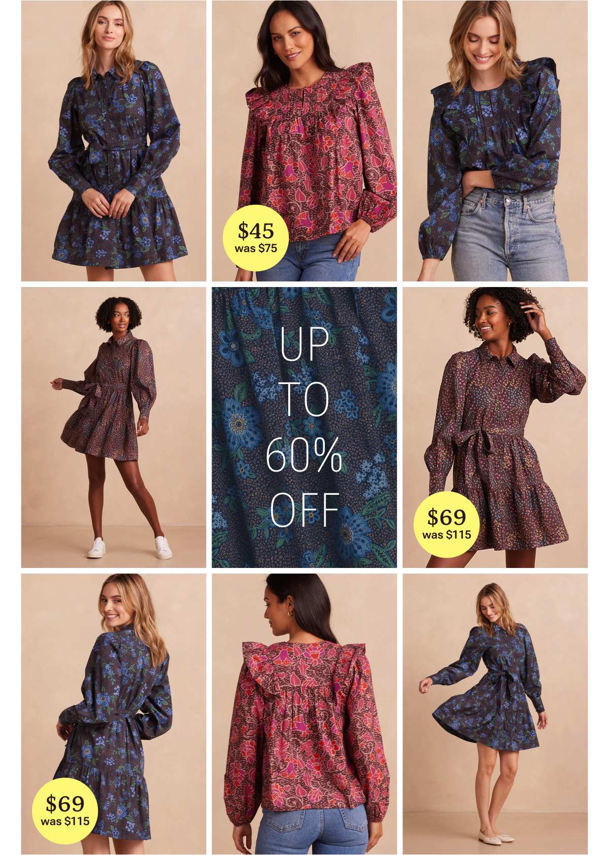 Shop our newest prints for up to 60% off.