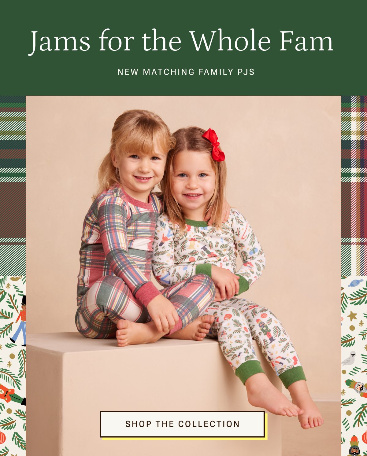 Jams for the whole fam. Shop new matching family PJs