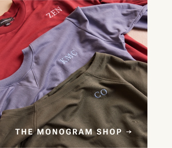 Shop the Monogram Shop