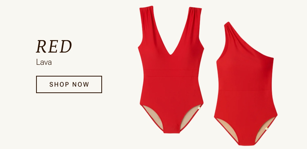 Shop Red Swim now.