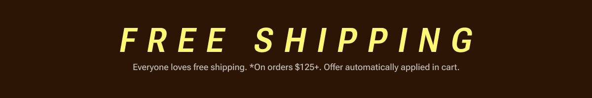 Free shipping on orders $125+.