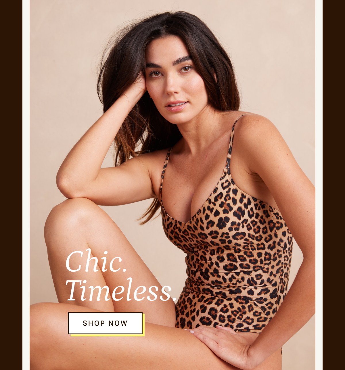 Chic, timeless. Shop now.