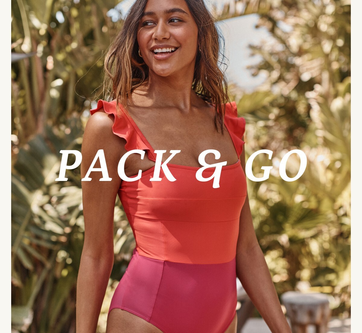 Pack and go. Shop the Spring Break edit.