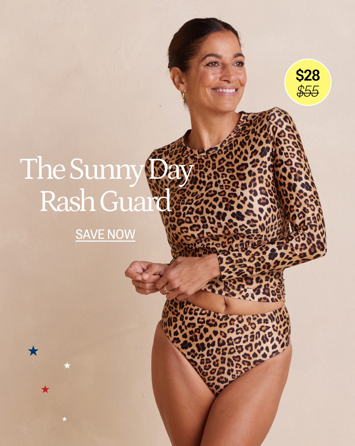 The Sunny Day Rash Guard. Shop for $28.