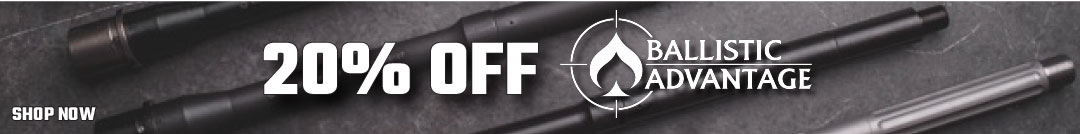 20% off Ballistic Advantage Barrels