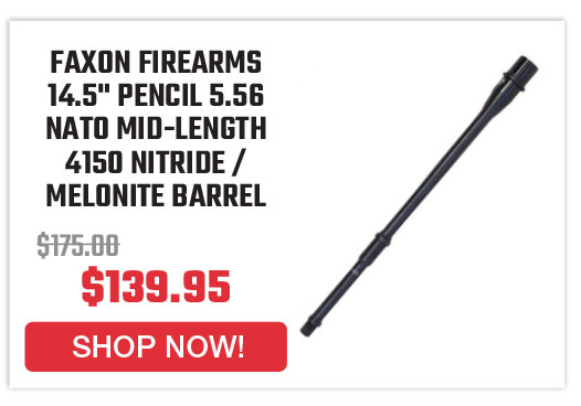 faxon-firearms-14-5-pencil-5-56-nato-mid-length-4150-nitride-melonite-barrel