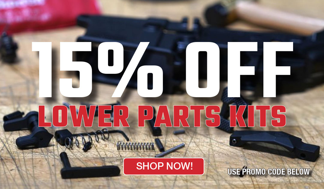 15% off Lower Parts Kits (LOWERPARTS15)