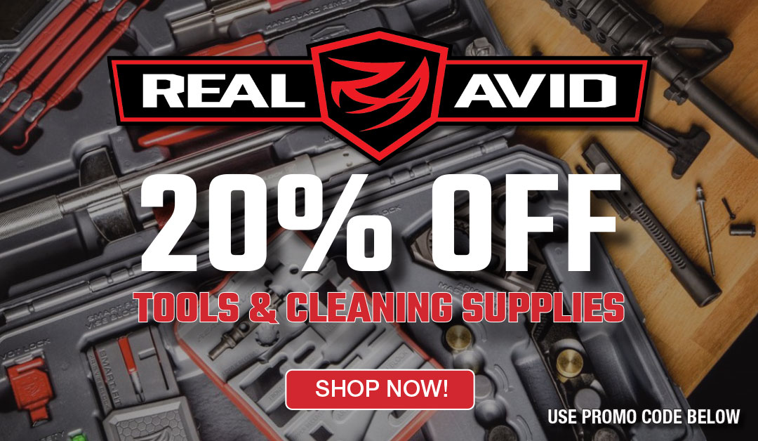 20% off Real Avid Tools and Cleaning Supplies (code: REALAVID20)