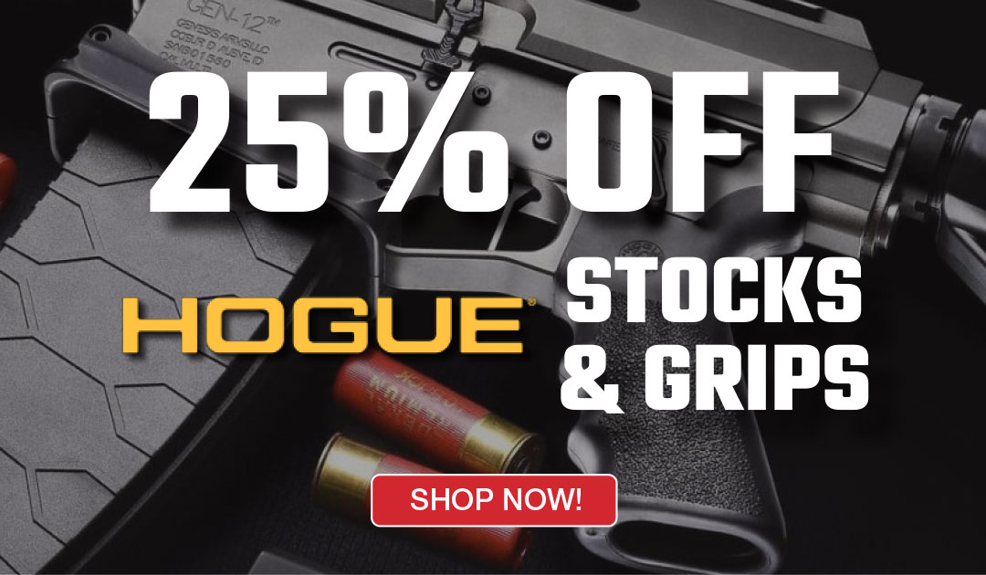 25% off Hogue Stocks and Grips