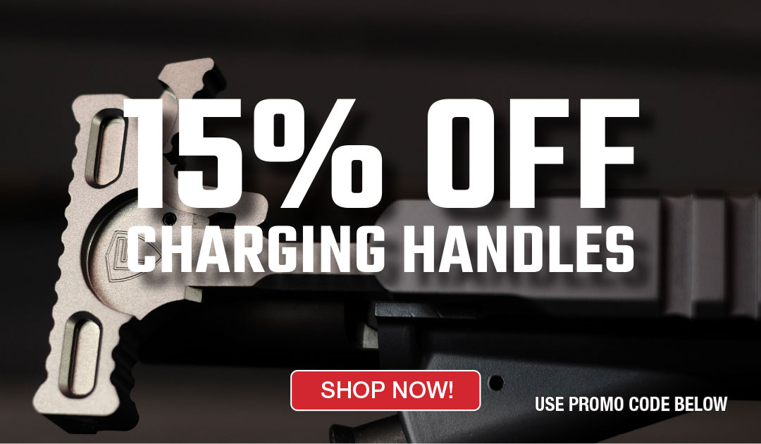 15% OFF Charging Handles, use code BCGHANDLES15