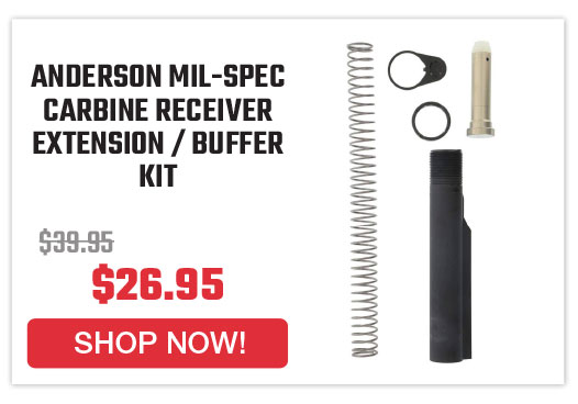 anderson-mil-spec-carbine-receiver-extension-buffer-kit