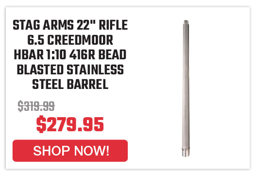 stag-arms-22-rifle-6-5-creedmoor-hbar-110-416r-bead-blasted-stainless-steel-barrel