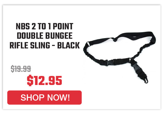 nbs-2-to-1-point-double-bungee-rifle-sling-black