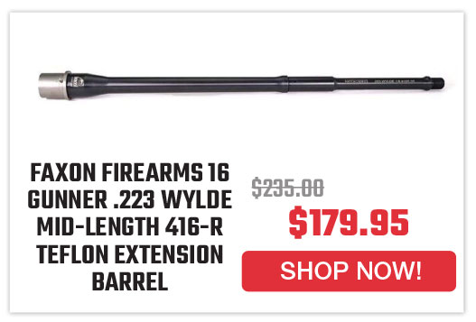 faxon-firearms-match-series-16-gunner-223-wylde-mid-length-416-r-stainless-qpq-nitride-5r-nickel-teflon-extension-barrel