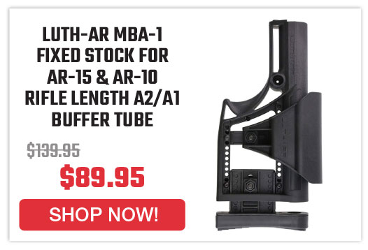 luth-ar-mba-1-fixed-stock-for-ar-15-ar-10-rifle-length-a2-a1-buffer-tube-black