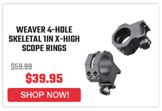 weaver-4-hole-skeletal-1in-x-high-scope-rings