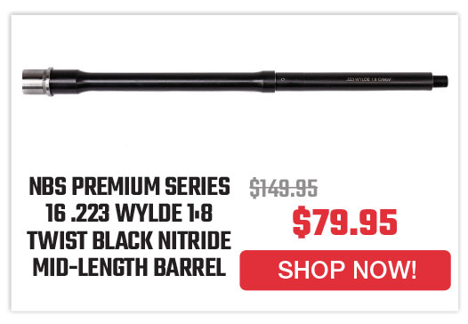 nbs-premium-series-16-223-wylde-18-twist-black-nitride-mid-length-barrel