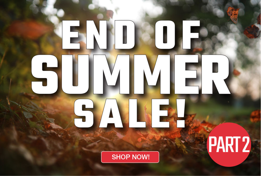 END OF SUMMER SALE!