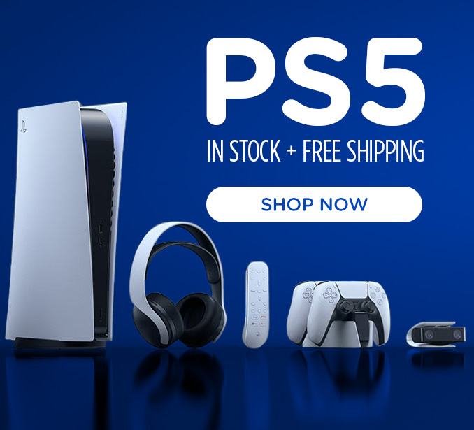 PS5 In Stock + Free Shipping