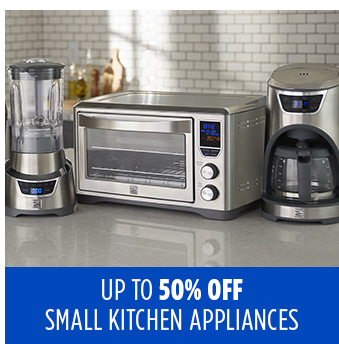 Up to 50% off small kitchen appliances