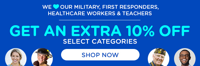 GET AN EXTRA 10% OFF - SELECT CATEGORIES - SHOP NOW