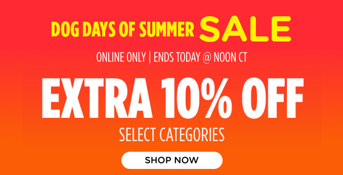 Dog Days of Summer Sale! Online Only - Extra 10% off Appliances and More