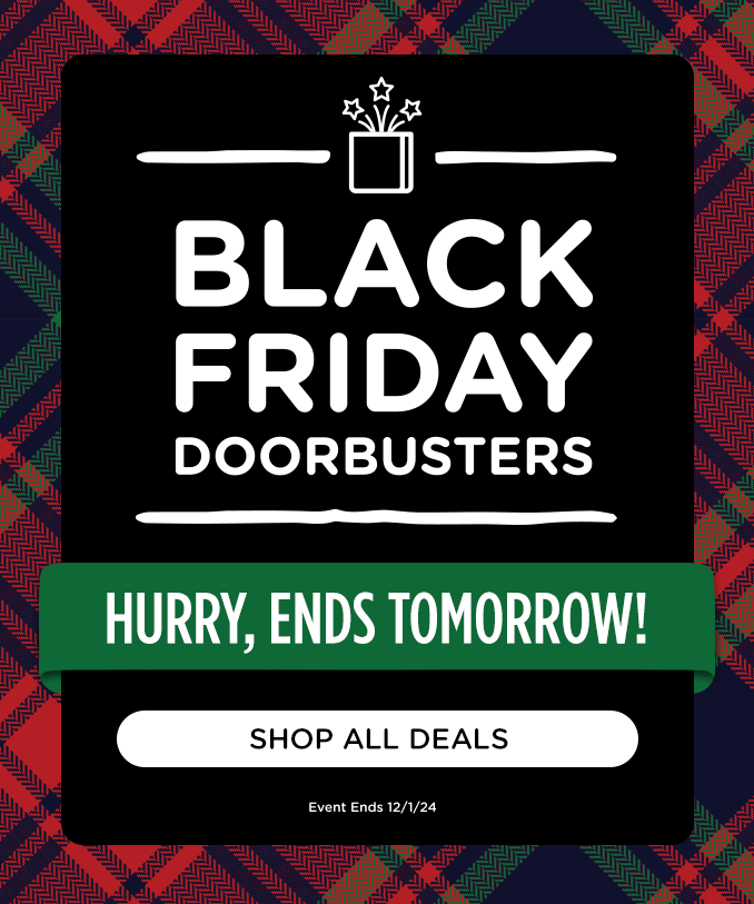 Black Friday Doorbusters - ends 12/1