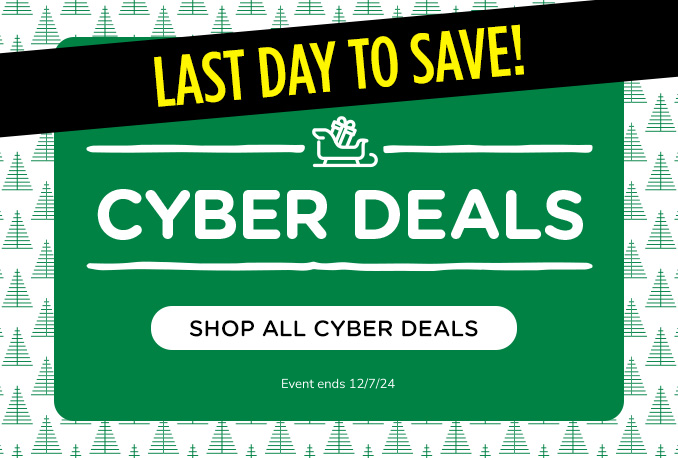 Last Day to Save! Cyber Deals