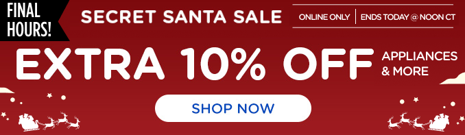 Secret Santa Sale - Final Hours